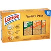 Lance Sandwich Crackers, Captain's Wafers, Variety Pack, 10 Individual Packs,