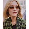 Laurinny Retro Rectangular Sunglasses for Men and Women Square 90s