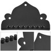 Mandolin Tailpiece Black 8-String Screws Triangular Parts Musical Instrument Accessories