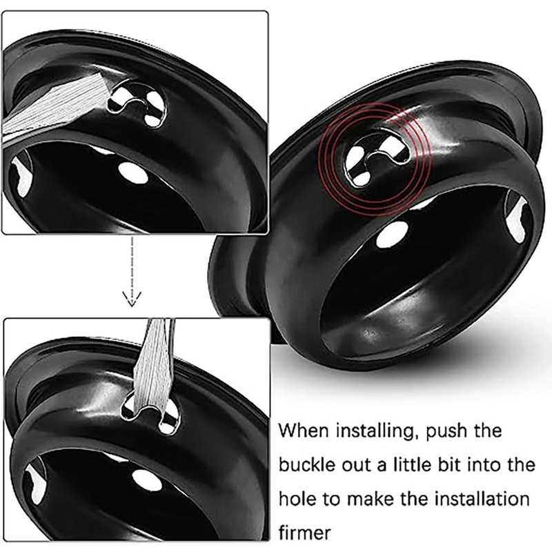 53mm / 2.08” Round Air Vent, Circular Soffit Vent，Stainless Steel