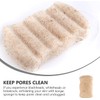 Healvian Esponja Facial de Konjac Beige para Limpieza Profunda y
