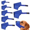 CILKUS Dog Muzzles Suit, 7 PCS Adjustable Breathable Safety Small