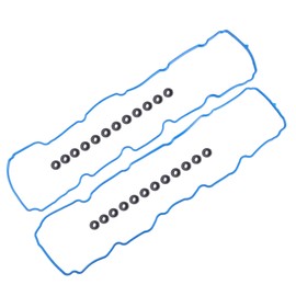 X AUTOHAUX Engine Valve Cover Gasket for Jeep Grand Cherokee 4.7L 1999-2003 for Dodge Dakota Durango 4.7L 2000-2003 53020877 53020878 VS50521R
