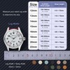 WOCCI 18mm Grace Leather Watch Strap for Ladies, Top Grain