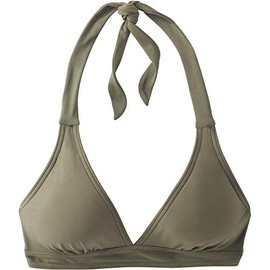 prAna Lahari - Bañador Tipo Halter, Color Verde