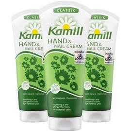 Camille Hand & Nail Cream Classic Chamomile Scent 100ml 3pcs / 카밀 핸드 앤 네일 크림 클래식 카모마일향 100ml 3개
