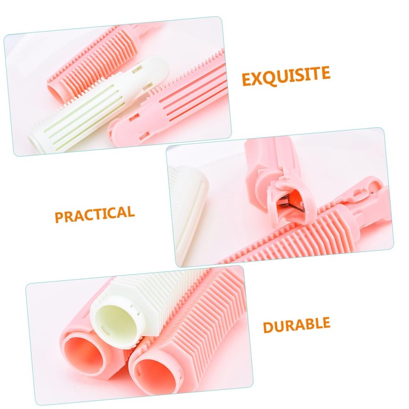 Mikinona 10pcs Hair Root Curlers Volumizing Hair Rollers Bangs Clip