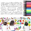 Colouring Tablecloth for School, Colouring Tablecloth Children, Paper Tablecloth Colouring