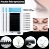 Lash Extension Kit Professional Eyelash Extensions Practice Set with Mannequin
