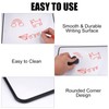 Pack of 2 Mini Whiteboard 30 x 21 cm, Magnetic