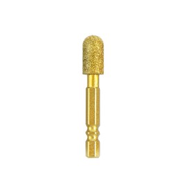 GOOMAND Diamond Polishing Bit, For Stainless Steel, Whetstone with Axis, Hexagonal Shaft, Diamond Bar, Diamond Grinding Head, Cannonball Type, For Iron, Carbide Blade, Stone, Pottery, Metal