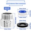 Eyech 2-Pack Shower Flow Reducer Limiter Set Water Flow Saver