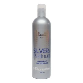 Shampoo Matizador Silver Platinum Moreshine 500 Ml 1 Pza