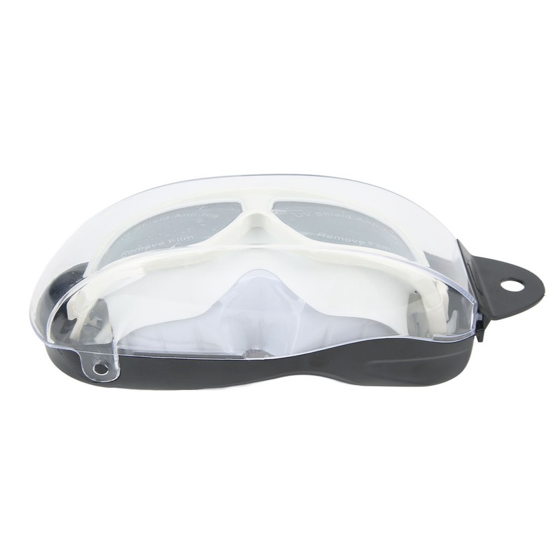 Swimming Goggles Prevent Fog UV Protection Wide View Diving Glasses
