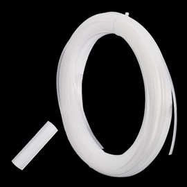 nbeads 100 Yards Corset Webbing Made of Plastic, 6 mm Wide Corset Webbing Boning Roll Low Density Boning Sewing on Dress Fabric Boning for Wedding Dress Bust Dresses DIY Making, 1 mm Thick