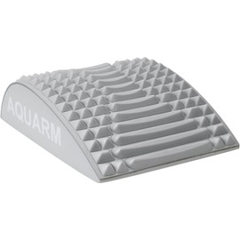 AQUARM Neck & Back Stretcher, Back Neck Cracker for Lower Back | Small Gray
