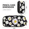 GOWRACOG Little Daisy Pencil Case Pen Bag with Daisy for