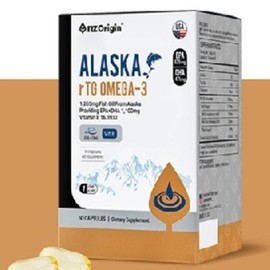 Jinshop High Purity RTG Omega 3 Three Blood Circulation Health OMEGA3 Nutrients 60 Capsules / 진샵 순도 높은 RTG 오메가 3 쓰리 혈행 건강 OMEGA3 영양제 60캡슐