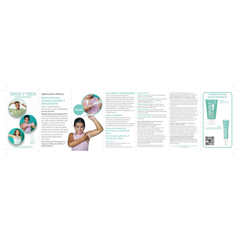 Deo2-7 Teen Serum zur Vorbeugung von Gerüchen
