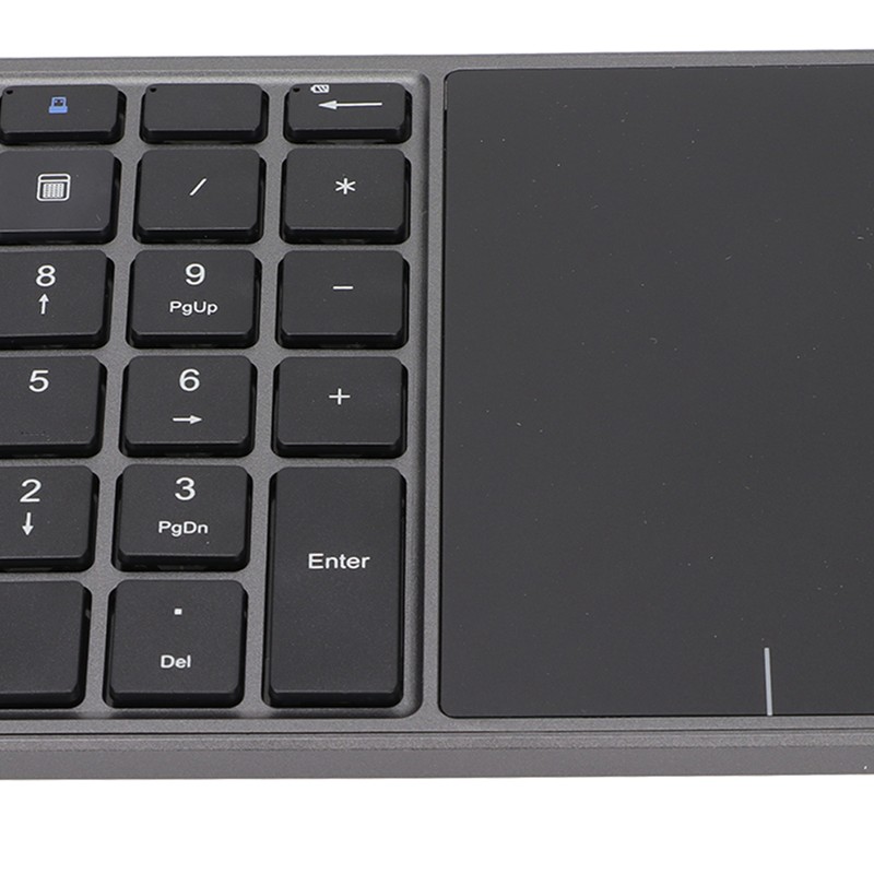Wireless Numeric Keypad Touchpad Design 22 Keys 2.4G Dual Mode