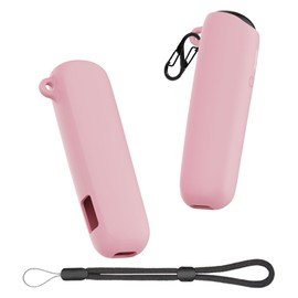 For Ploom AURA Case [HVUYAL] Anti-lost Hook Lightweight Anti-Scratch Dustproof Scratchproof Soft Silica Gel Sport Cool Design Shock Absorption Ploom Aura Case Cover Drop Protection (Pink)