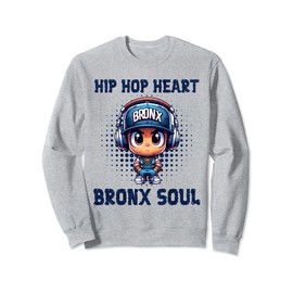 Hip Hop Heart Bronx Soul Sweatshirt