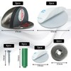 Magnetic Door Stops, Set of 2 Stainless Steel Door Stops