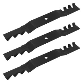 SuperDi Replacement for Toro Timecutter 50 Inch Blades 115-5059-03, 79016P, Z 5000 Series112-9759-03 110-6837-03 ss5000, mx5060, ss5060, 75759, 75755, 75753, 74632 Mower Mulching Blade （3 Pack）