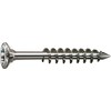 Spax 1.4567-25170004503521 Facade Screw, Raised Countersunk Head T-STAR Plus, CUT,