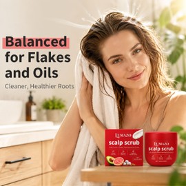 Scalp Scrub,150g Scalp Scrub Psoriasis Red Jar(2pcs)