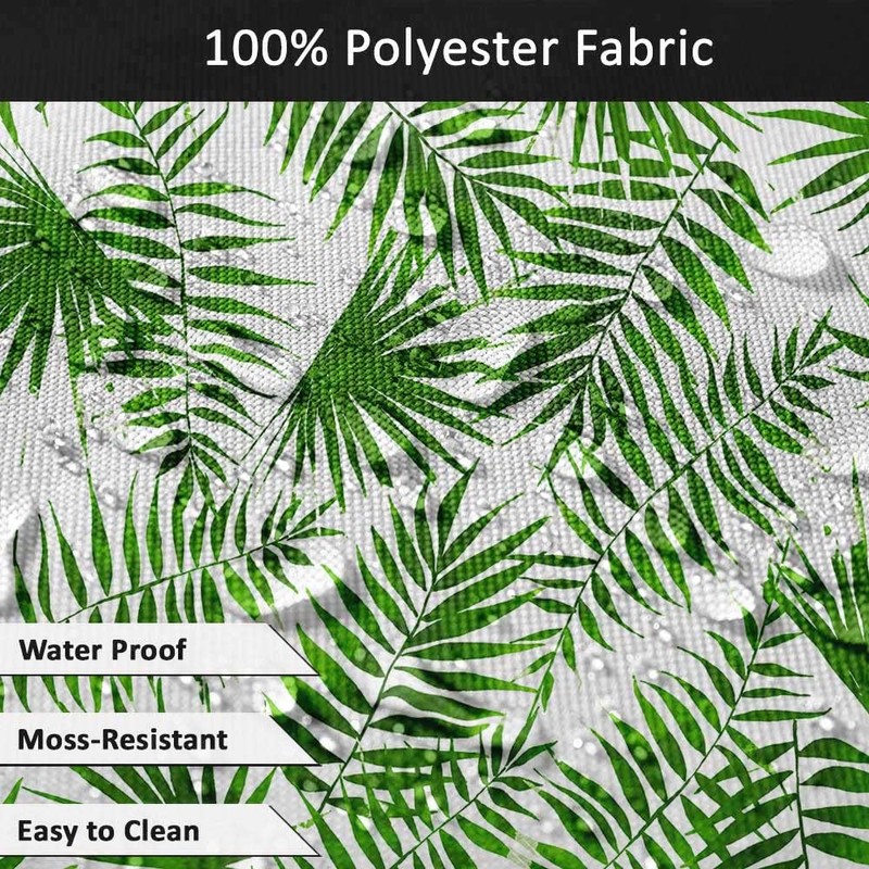Vargottam Indoor/Outdoor Tablecloth 58x82 Inch RectangleTablecloth with Umbrella Hole and