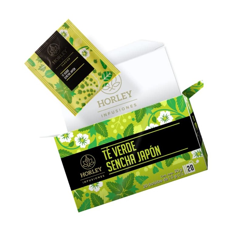 Horley Té Verde Sencha Japon 20 sobres, 30 gramos