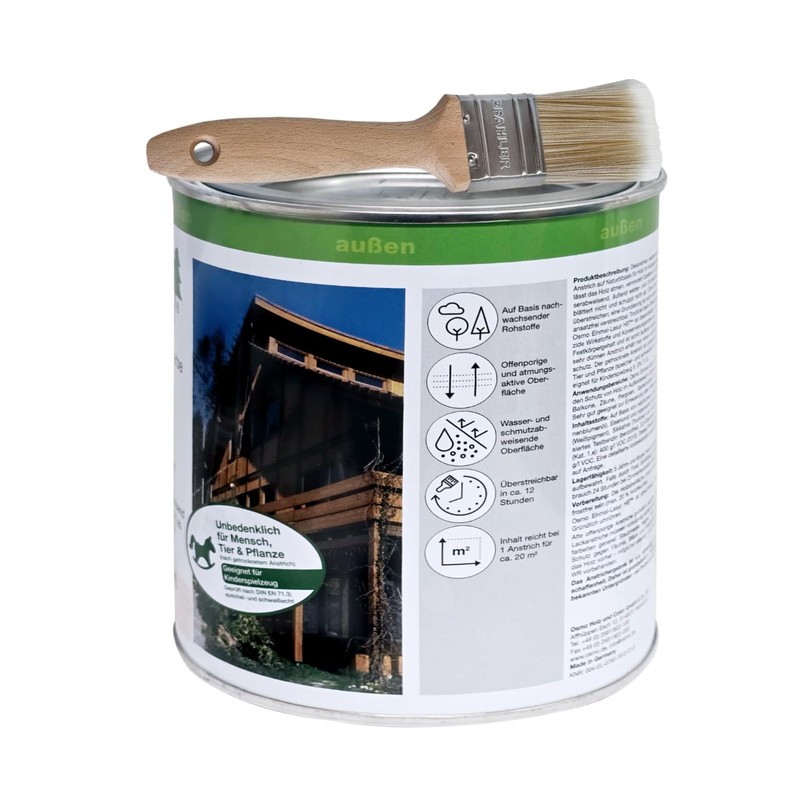 Pfahler Osmo HS Plus Oak 9241 Transparent 0.75 L Tin