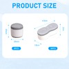 Quuztao 24 Pcs Toilet Seat Bumpers for Use with Bidet,