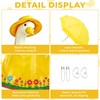 KOSMUSMO 3 Pcs Raincoat Porch Goose Outfits for 23 Inch