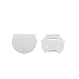 Mepal Campus Replacement Button for Campus Lunch Box (with Bento Insert) Replacement Part for Lunch Boxes from 2018, PP, White