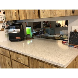 White Marble Wallpaper Peel and Stick Countertops Terrazzo Contact Paper for Countertops Waterproof Glossy Vinyl Kitchen Wallpaper Granite Counter Contact Paper Marble Sticker Countertop 15.7"x196"