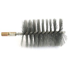 1Pc 3" Round Pipe Tube Stainless Steel Wire Brush 75mm