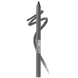 Maybelline TattooStudio - Lápiz delineador de ojos afilable, gel de larga duración, color carbón intenso (Intense Charcoal), 0.04 onzas
