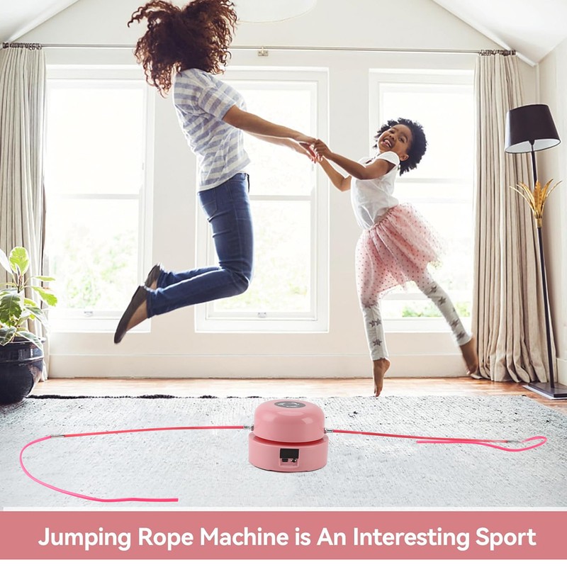 Rope Skipping Machine 10 Speed Gears Automatic Electronic Counting Rope