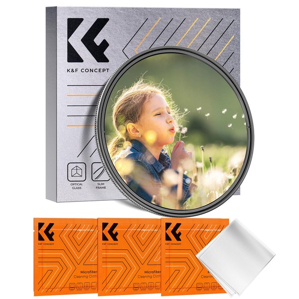 K&F Concept 2-in-1 Filter 67 mm Black Mist 1/8 &