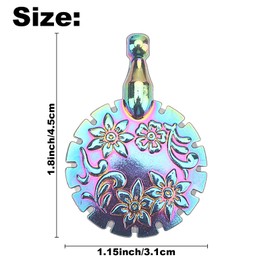 Olikraft 4-Pack Yarn Cutter Pendant Set - Multi-Color Thread Cutter Pendants, Ideal for Knitting & Crafting, Easy Grip, Compact Design