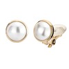 Traveller 113364 Women's Clip Earrings 10 mm Pearl 22 Carat