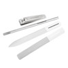Tweezerman Juego de manicura de cristal