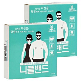 Life Totem Unisex Nipple Band 39mm, 208 pieces / 라이프토템 남녀공용 니플밴드 39mm, 208개