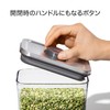OXO Plastic Storage Container, Sealed, 0.7 gal (2.6 L), Stainless