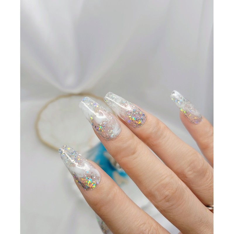 See-through Holo Marble - Coffin / 시스루홀로마블 - 코핀