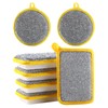 Leogony 7 Pcs Washing up Sponges, Double Sided Multi Purpose