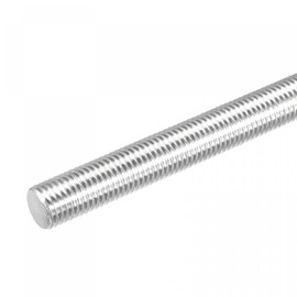 sourcing map M16 x 250mm Fully Threaded Rod 304 Stainless Steel Right Hand Threads Rod Bar Studs Clamps and U-Bolts