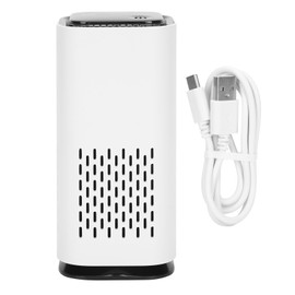 Mini Air Purifier Cleaner Mute Negative Ion Filter USB Power Supply 5V for Home Car